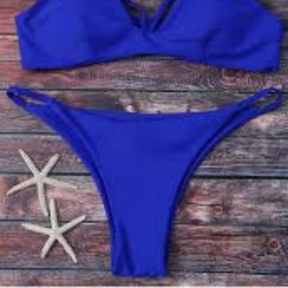 High Leg Strappy Bikini Set - Picture 4 of 7